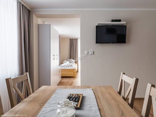 Apartament z częścią jadalnianą